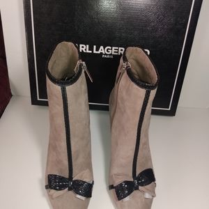 KARL LAGERFELD PARIS 8 MONA TAUPE/BLACK
